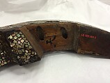 Saddle (Kura), Wood, mother-of-pearl, Japanese